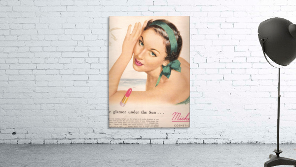 Glamour under the sun by VINTAGE POSTER