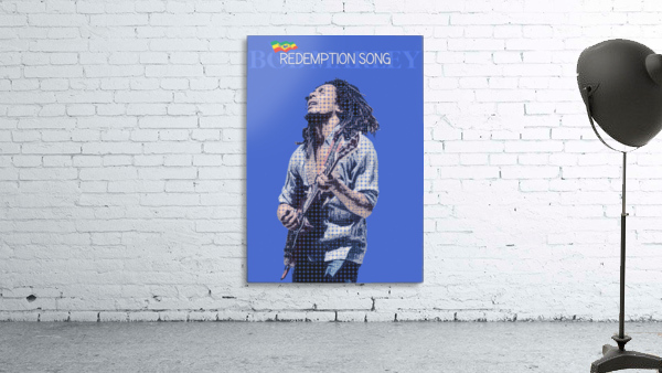 Redemption Song Bob Marley by Gunawan Rb Wall Art