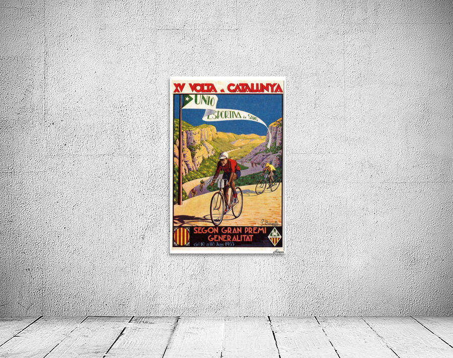 Volta Catalunya by VINTAGE POSTER