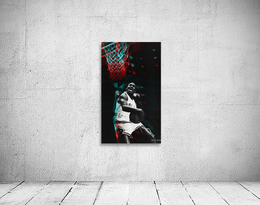 1985 Michael Jordan Art Poster Wall Preview