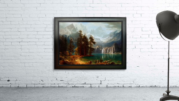 Sierra Nevada by Albert Bierstadt Old Masters Fine Art Reproduction Wall Preview