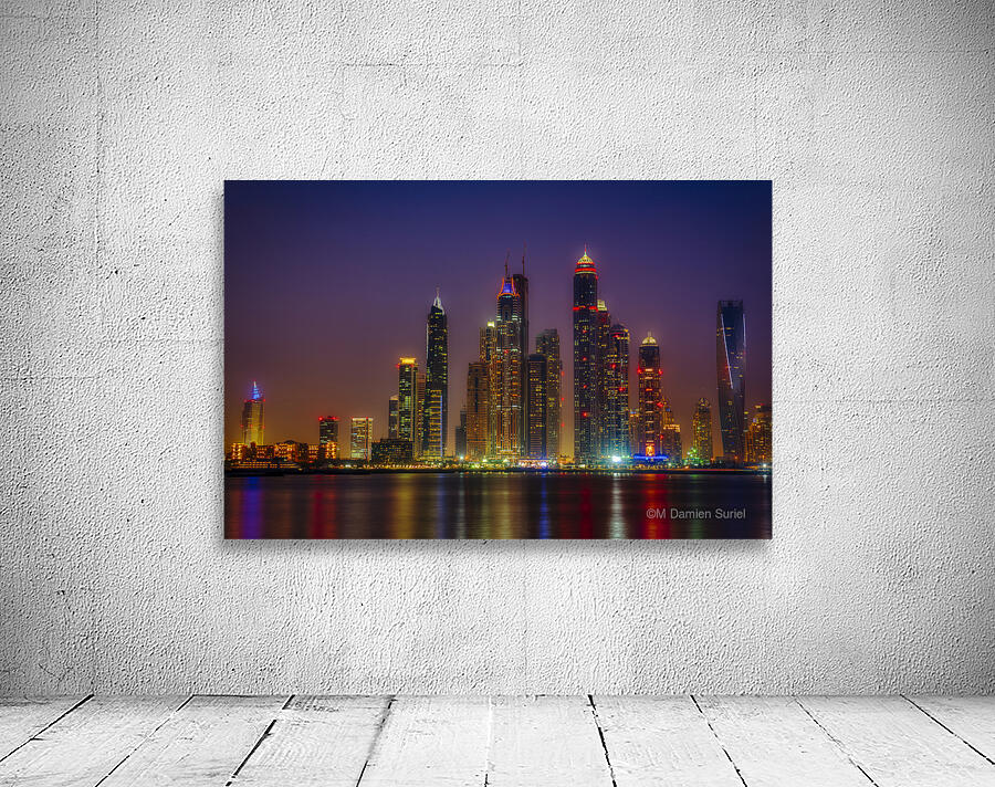 Dubai by Night  Wall Preview