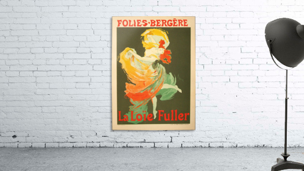 Jules Cheret, La Loie Fuller 1893 Wall Preview
