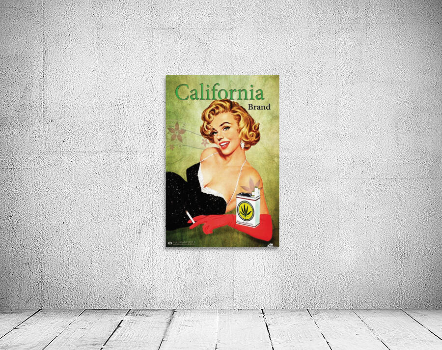 Poster California Brand Glove Wall Preview