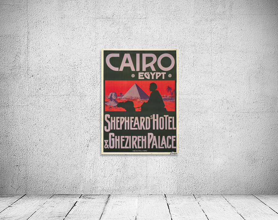 Shepheards Hotel, Cairo, Egypt Wall Preview