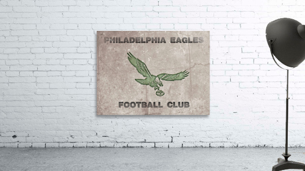 1974 Philadelphia Eagles Football Club Vintage Art Wall Preview