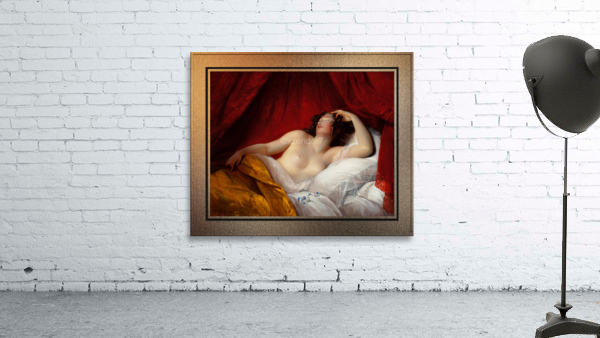 Le Sommeil by Aimee Pages-Brune Classical Fine Art Xzendor7 Old Masters Reproductions Wall Preview