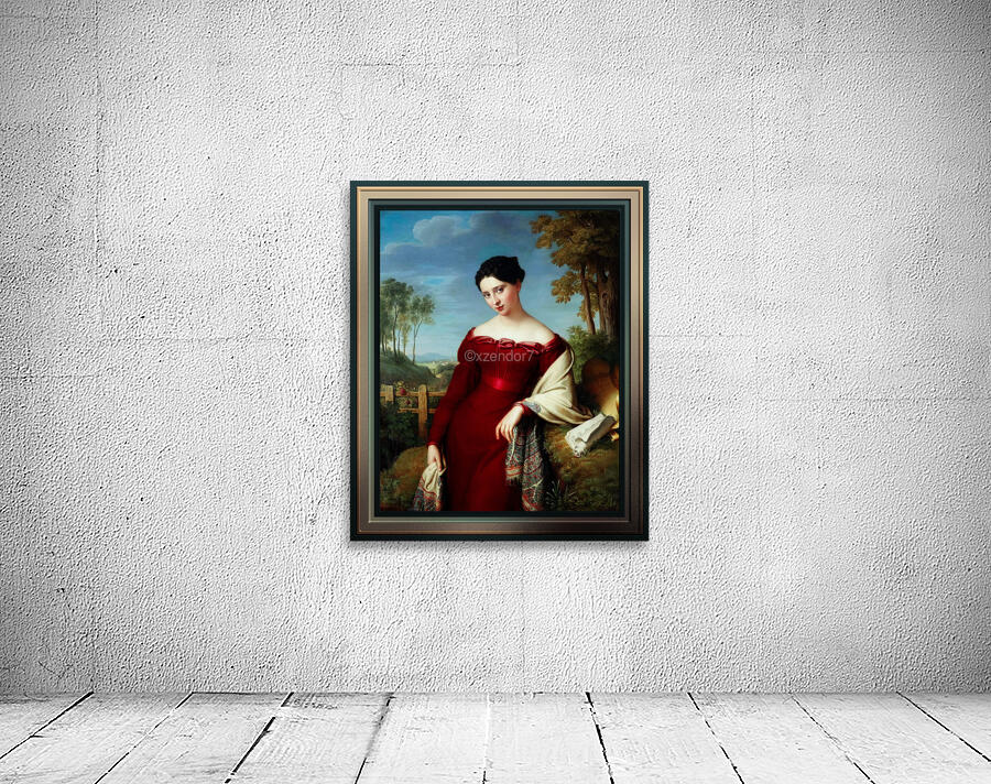 絵画 Painting of a lady Itzchak Tarkay Serigraph Print, Lady In Yellow sold at