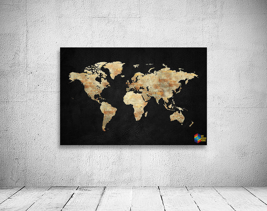 Artistic World Map XIII Wall Preview