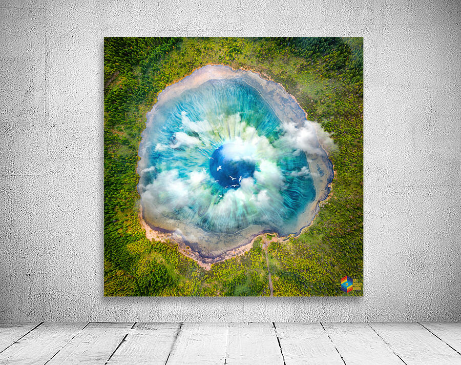 Dream Art XIX Surreal Eye Lake Wall Preview