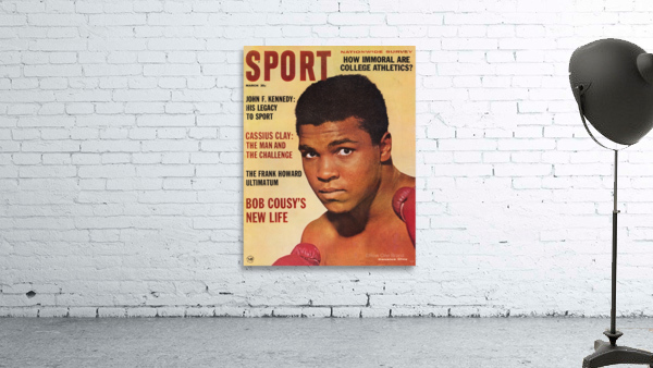 1964 Sport Magazine Muhammad Ali Cover Wall Preview