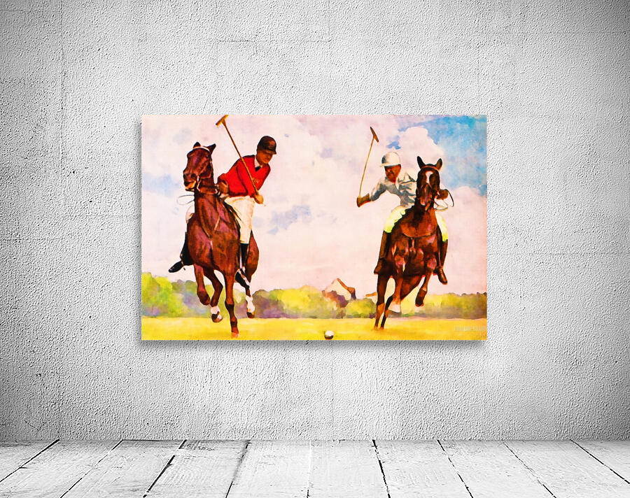 1933 Vintage Polo Art Wall Preview