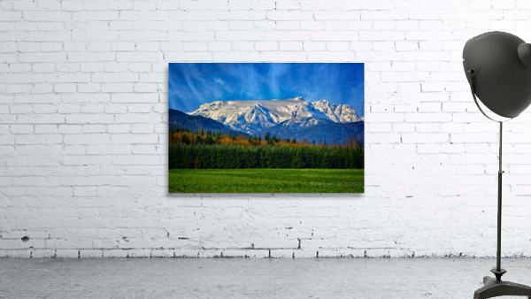 Comox Glacier in Early Spring by COOL ART BY RICHARD