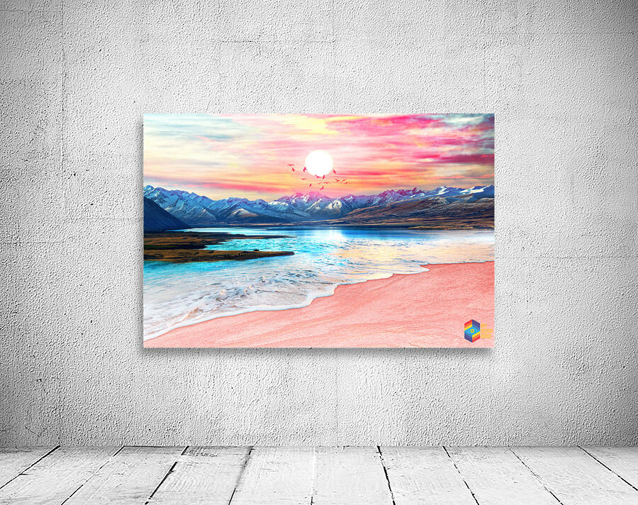 Surreal Sunset Wall Preview