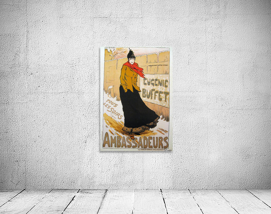 Eugenie Buffet Ambassadeurs Poster by VINTAGE POSTER