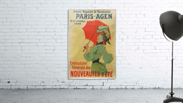 Grand Magasins de Nouveautes Paris Agen poster Wall Preview