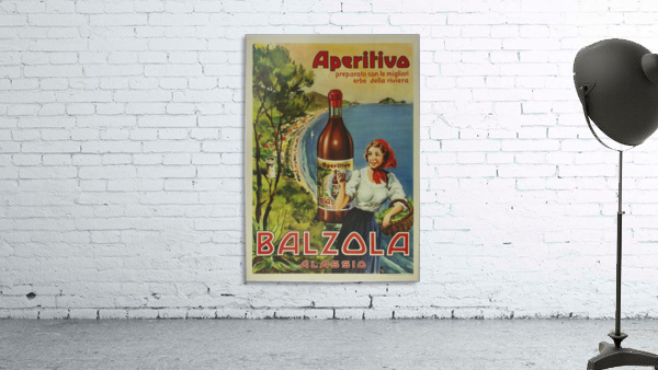 Aperitivo Balzola Original Poster Wall Preview