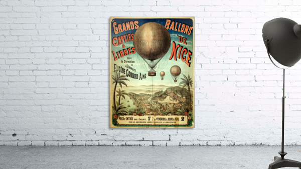 Grands Ballons de Nice by VINTAGE POSTER