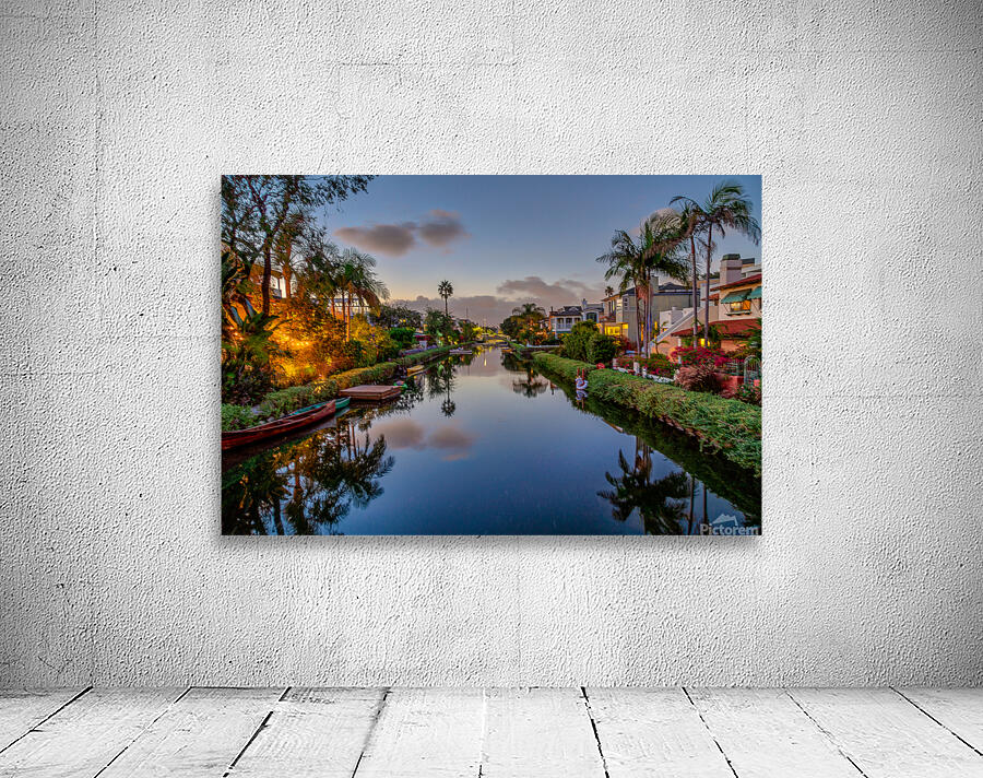 Venice Canal At Twilight Wall Preview