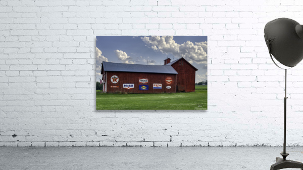 Retro Sign Barn by Joseph Scaglione III
