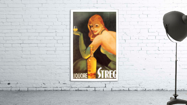 La Donna in Verde poster by VINTAGE POSTER