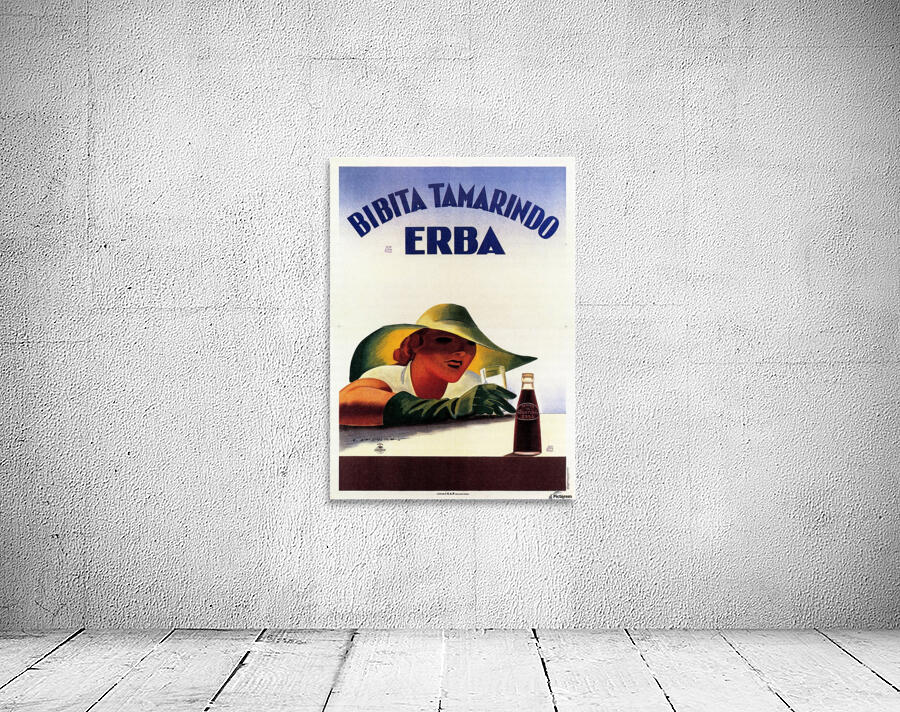 Bibita Tamarindo Erba by VINTAGE POSTER