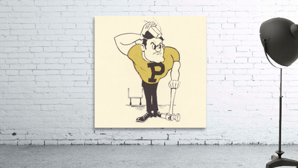 1982 Purdue Pete Football Art | Row 1 Wall Preview