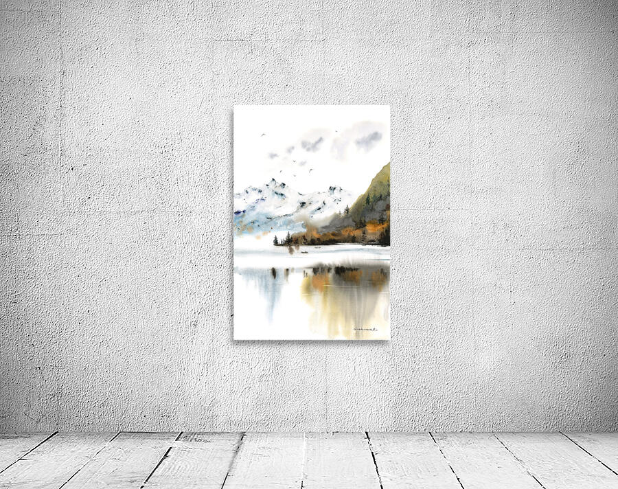 Mountain Lake 2 by Eugenia Gorbacheva