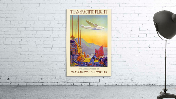 Transpacific flight Pan American Airways Wall Preview