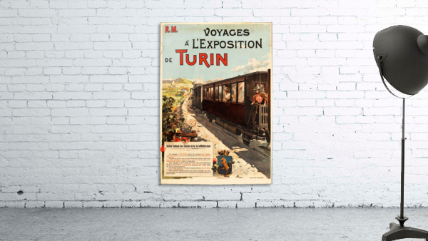 Voyage a LExposition de Turin, Italy Wall Preview