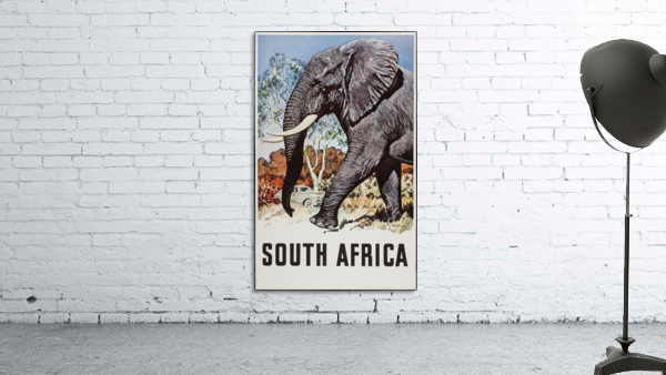 South Africa Travel Poster by VINTAGE POSTER