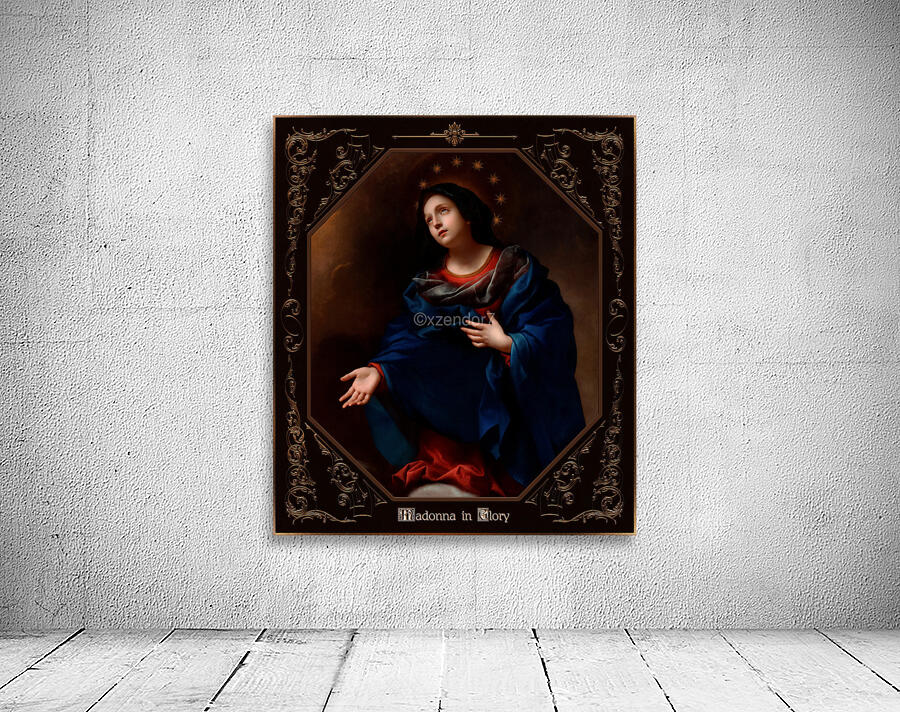 Madonna in Glory by Carlo Dolci Classical Art Xzendor7 Old Masters