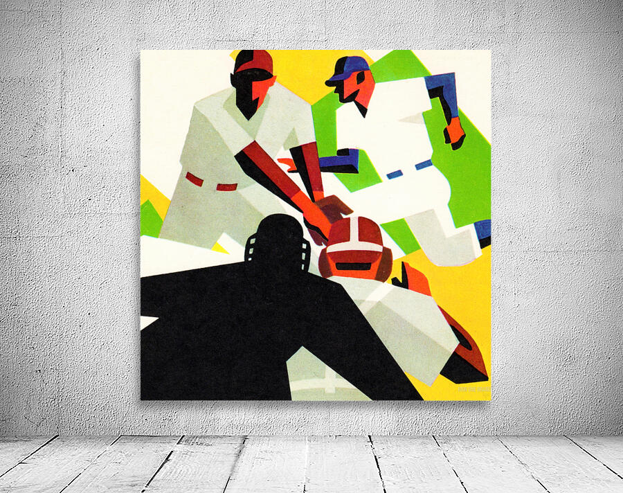 1963 Vintage Baseball Art  Wall Preview
