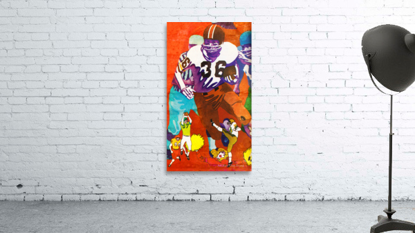 1969 Retro Football Art  Wall Preview