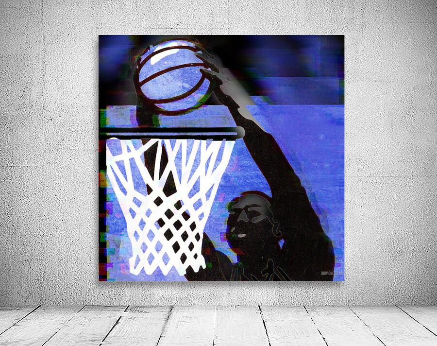 1988 Rim Rockin Basketball Dunk Art Wall Preview