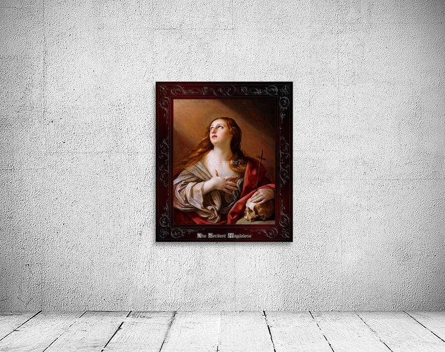 The Penitent Magdalene by Guido Reni Classical Fine Art Xzendor7 Old Masters Reproductions Wall Preview