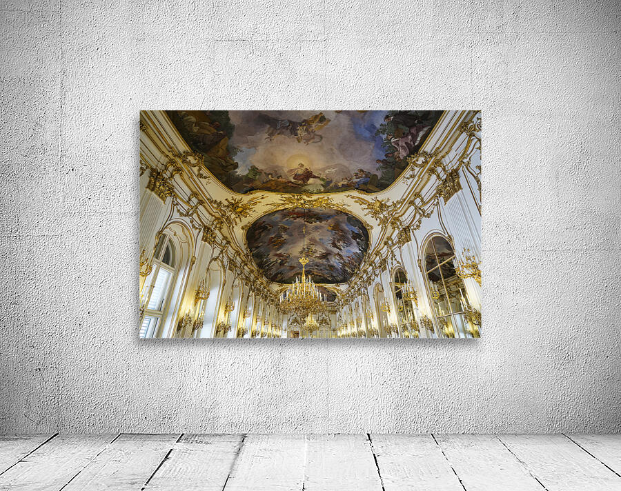 Shadows and Lights to Forever  - Inside the Royal Palace at Schoenbrunn in Vienna Austria by 360 Studios