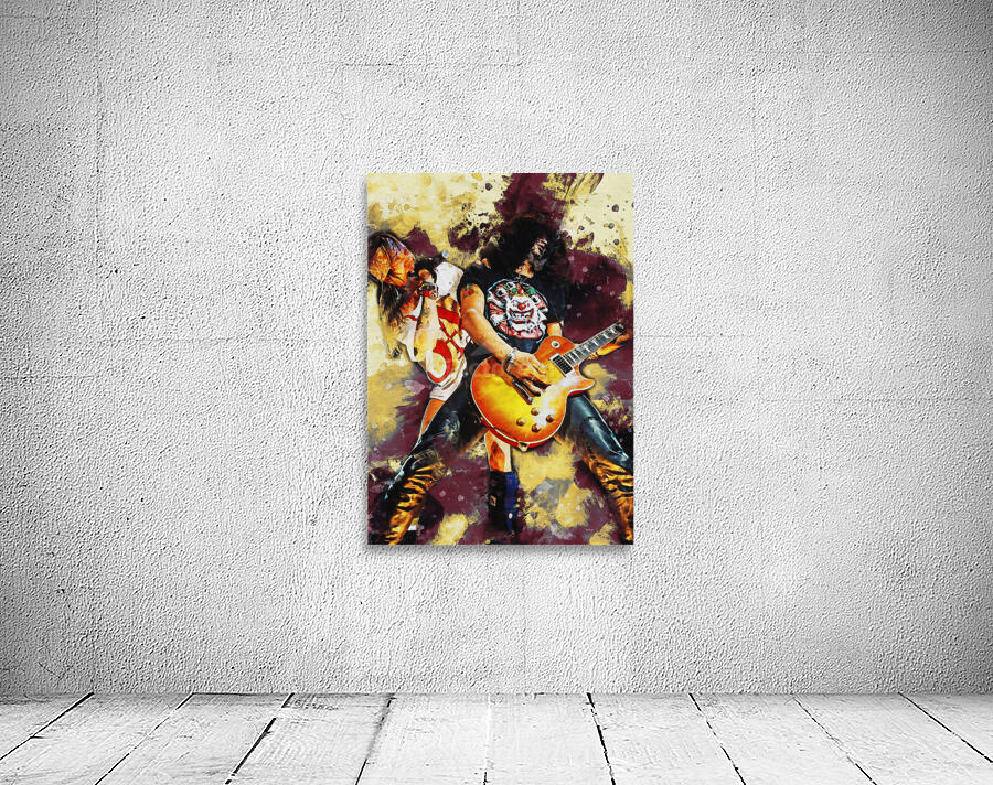 アート・デザイン・音楽 ONCE A YEAR by Axel Hoedt axl roses & Slash by Gunawan Rb Wall Art