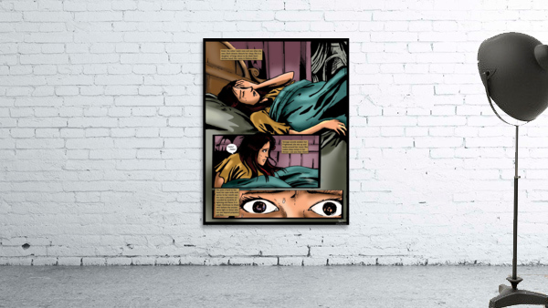 The Watcher Returns 1 of 2 Original Art from A Daughter of Kings the Ruin Mist Graphic Novel Limited Edition Celebrating The Tragic Love Story from the Books by Robert Stanek by Robert Stanek