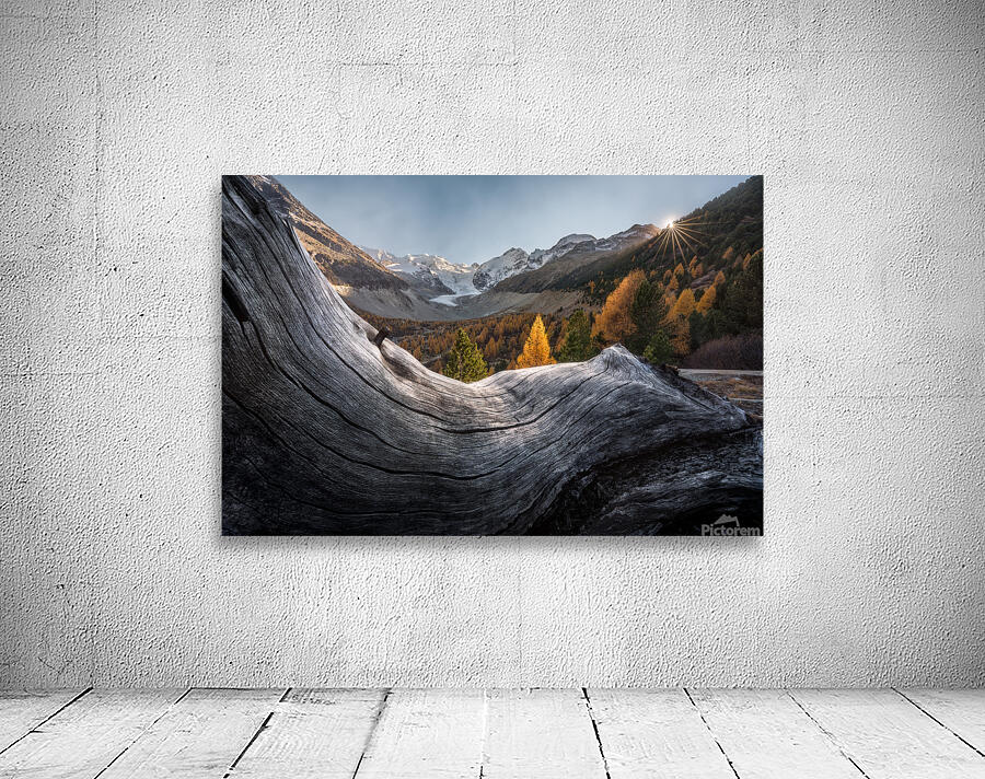 Autumn on the Glacier by 1x