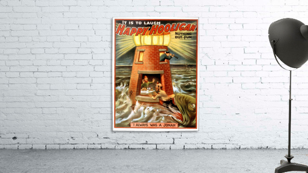 Happy Hooligan I Always Was a Jonah Vintage Poster 1902 Wall Preview