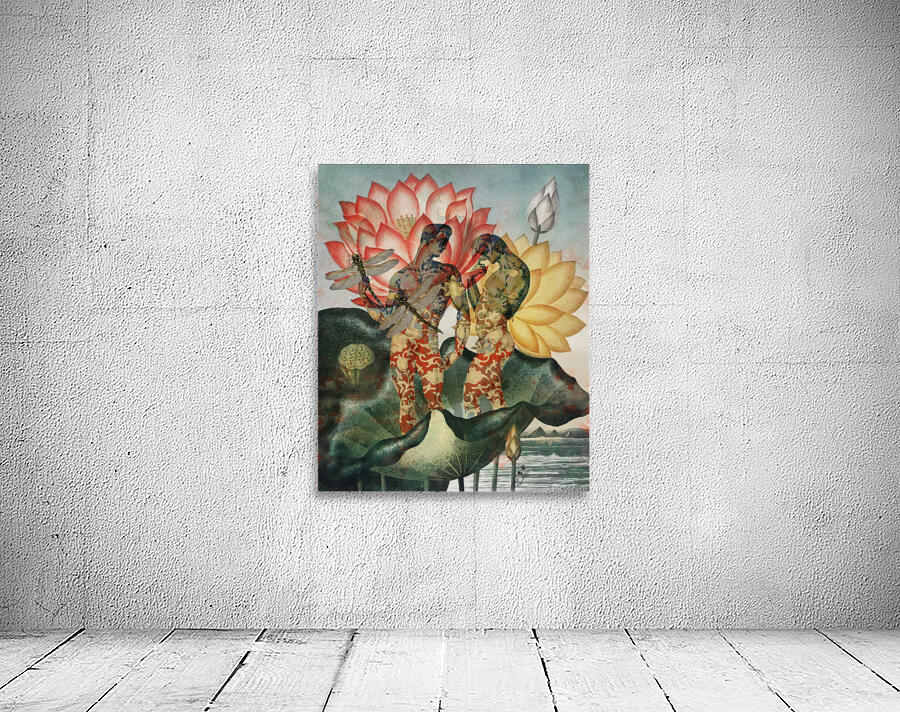 Loving Lotus Wall Preview