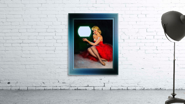 Good Looking by Gil Elvgren Classic Xzendor7 Old Masters Reproductions Wall Preview