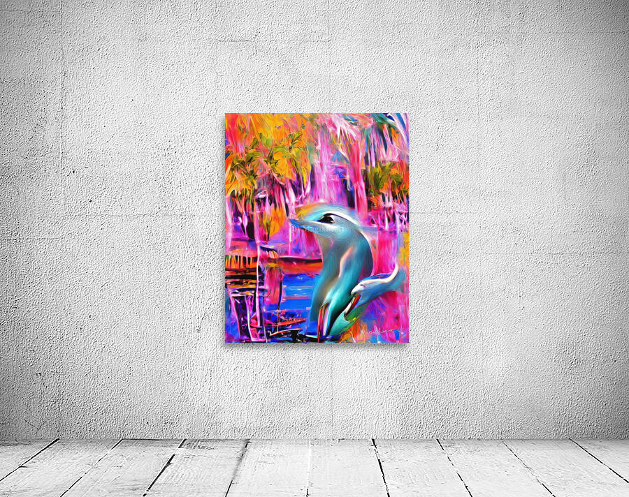 Naples Dolphin Peering by Magikheart