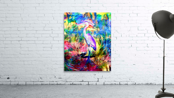 Naples Pond Heron Wall Preview