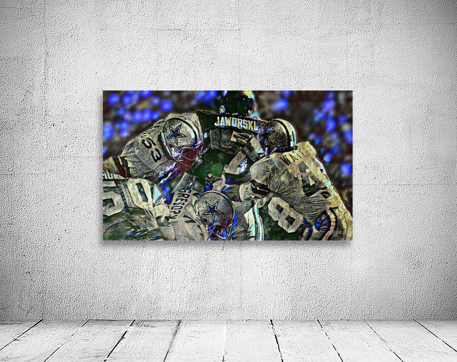 1977 Dallas Cowboys Gang Tackle  Wall Preview