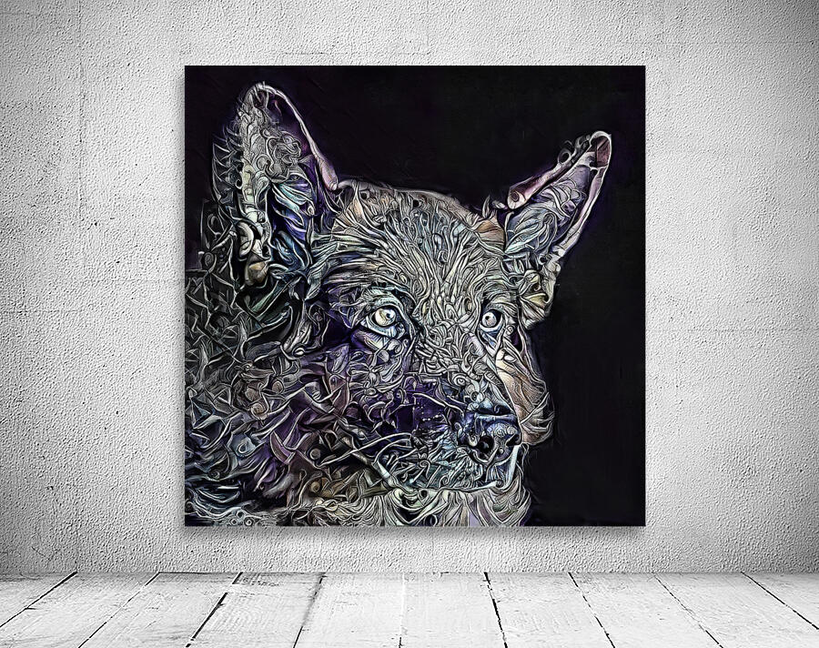 Duke The German Shepherd  Wall Preview