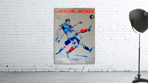 Le Miroir du Monde poster by VINTAGE POSTER