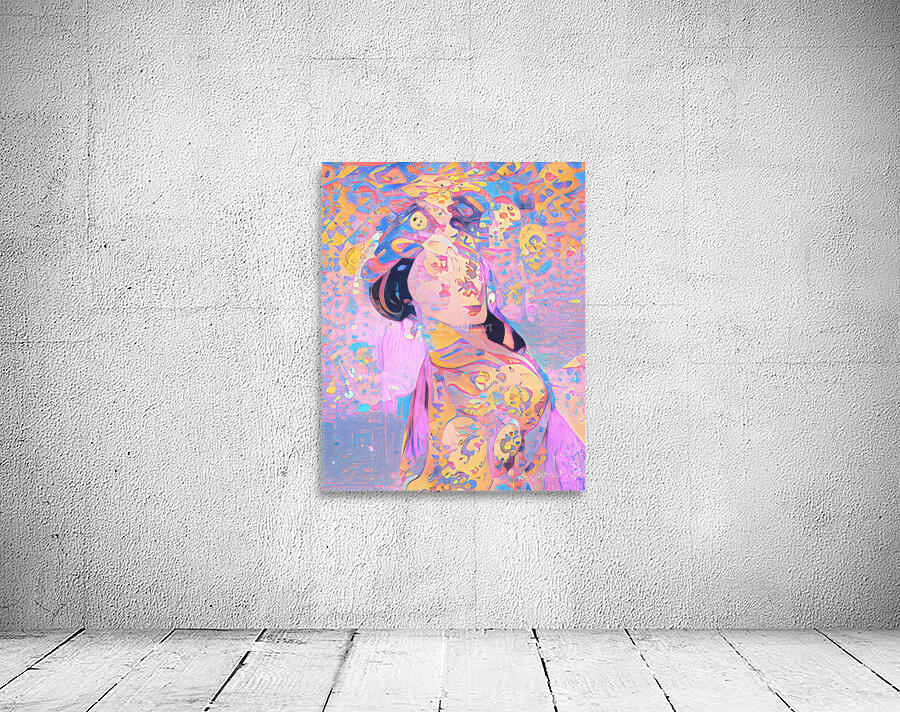 Lavender Geisha Wall Preview