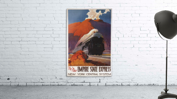 1941 The New Empire State Express poster Wall Preview